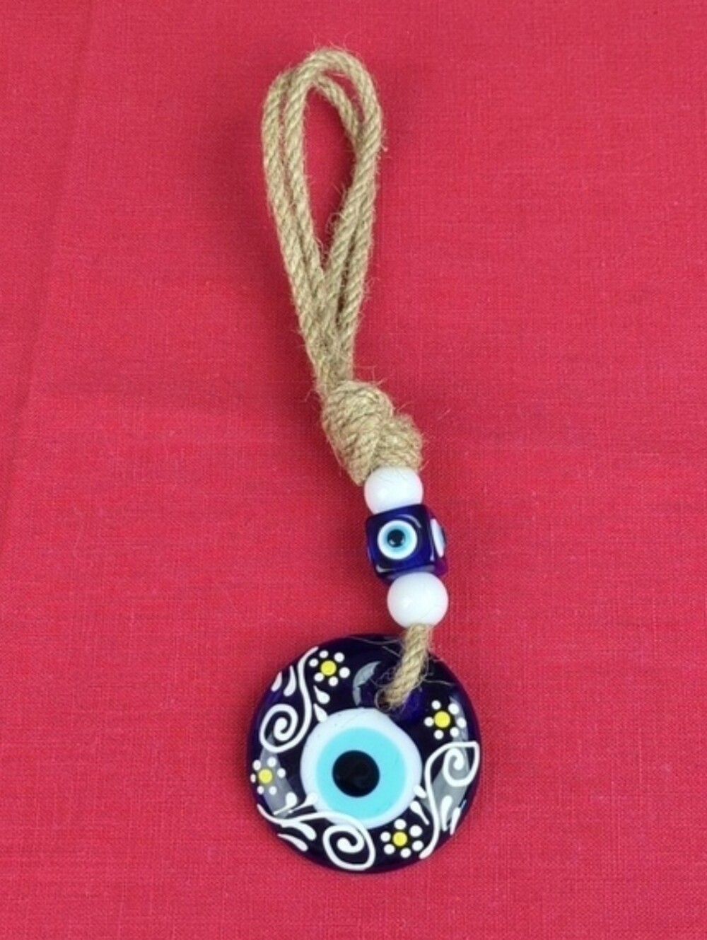 Evil Eye Rope Ornament